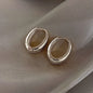Classic Water Drop Hoop Earrings