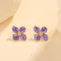Colorful Flower Stud Earrings