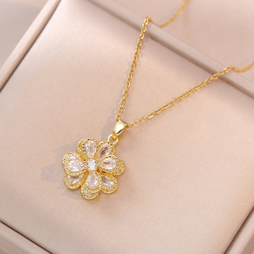 LuxeBlossom Necklace