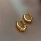 Classic Water Drop Hoop Earrings