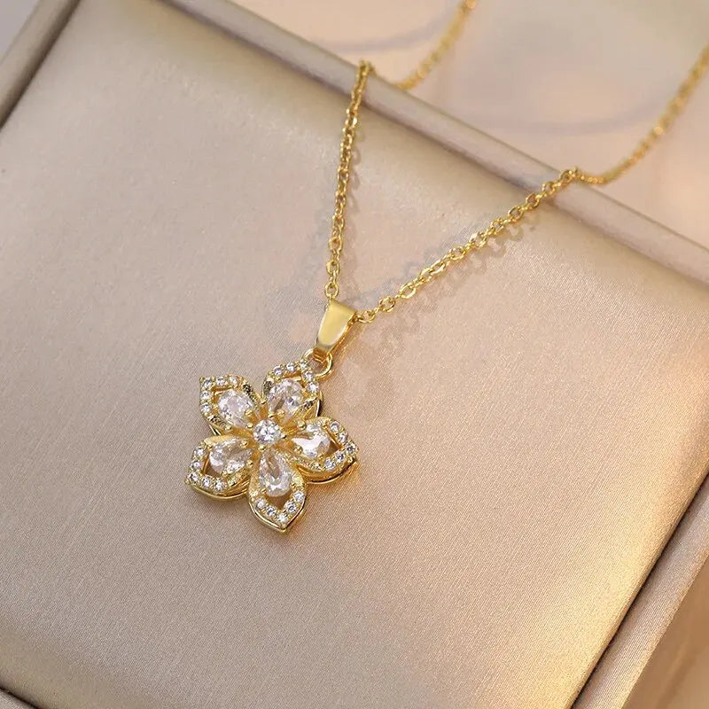 LuxeBlossom Necklace
