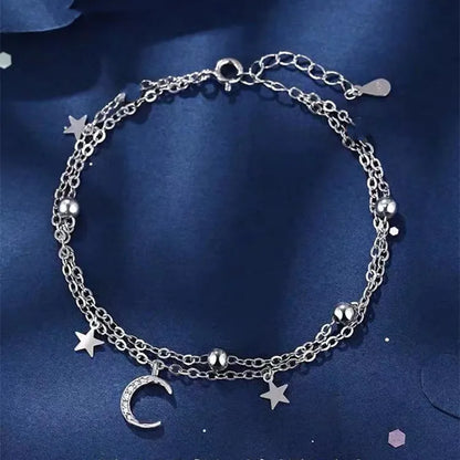 925 Sterling Silver Shiny Zircon Flower