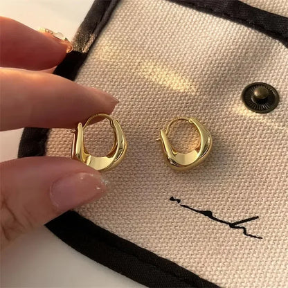 925 Sterling Silver Hoops Earrings
