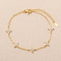 925 Sterling Silver Shiny Zircon Flower
